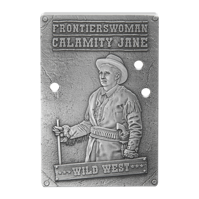 A picture of a 1 oz Silver Coin Wild West - Calamity Jane (2024)